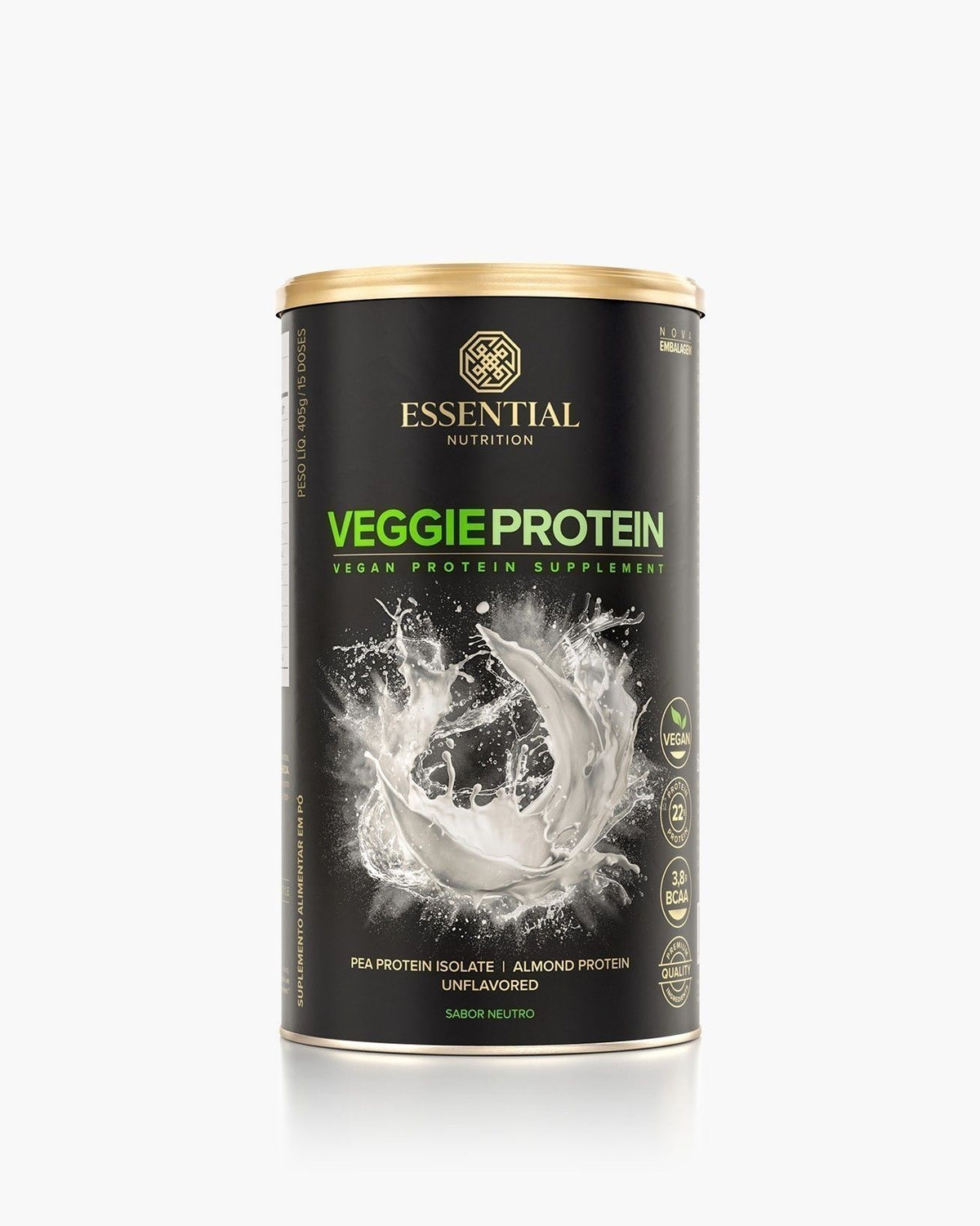 Veggie Protein Neutro Lata | 15 doses