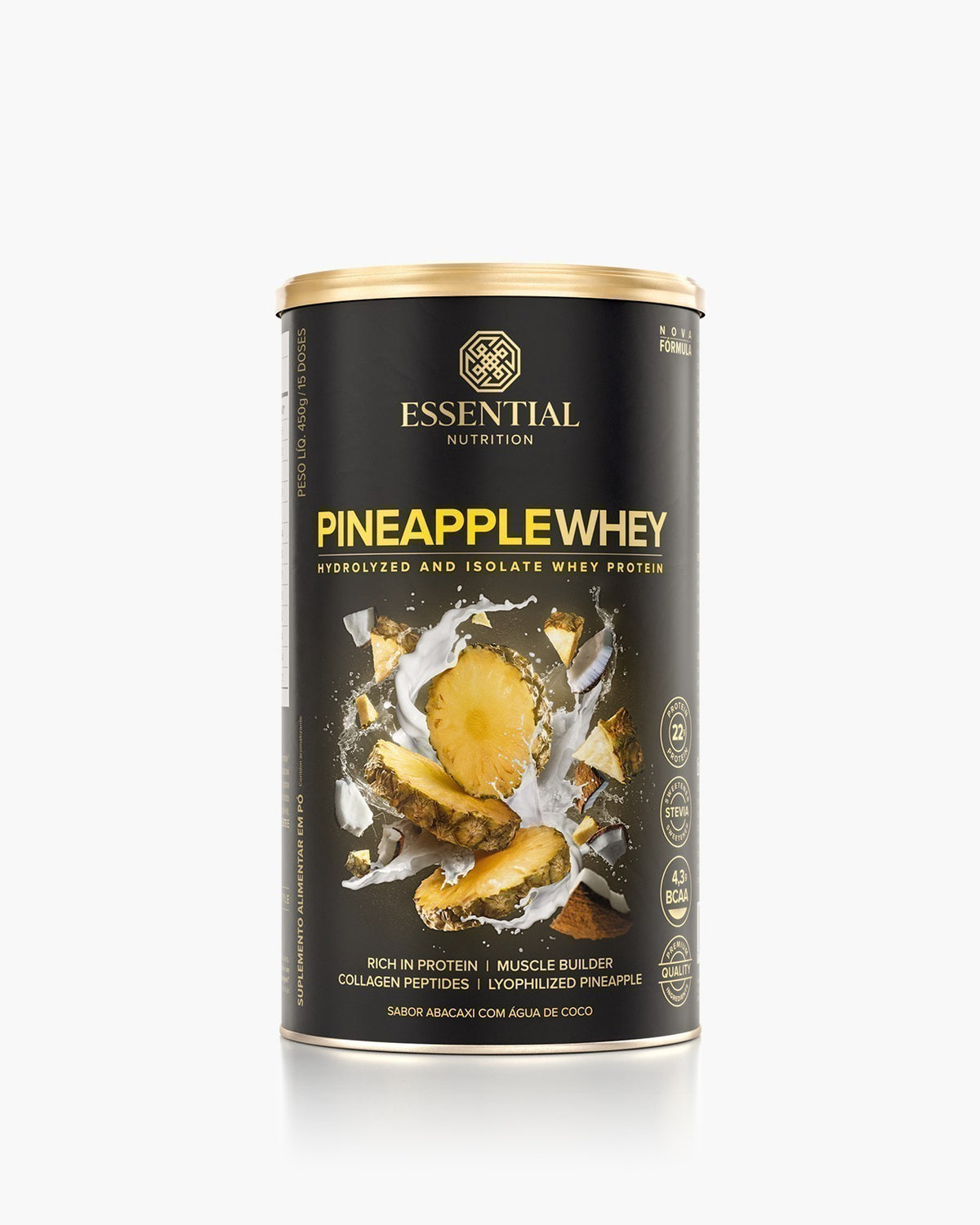 Pineapple Whey Lata | 15 doses